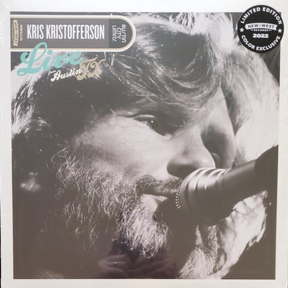 Kris Kristofferson – Live From Austin TX (2023) Vinyl LP New Sealed